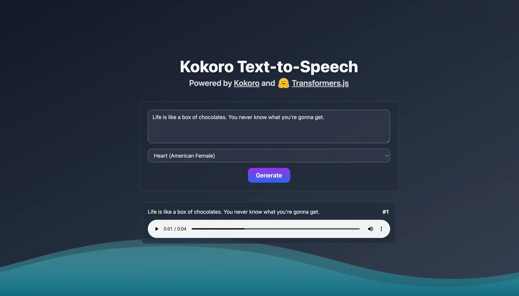 Kokoro TTS – High-Speed Text-to-Speech in the Browser