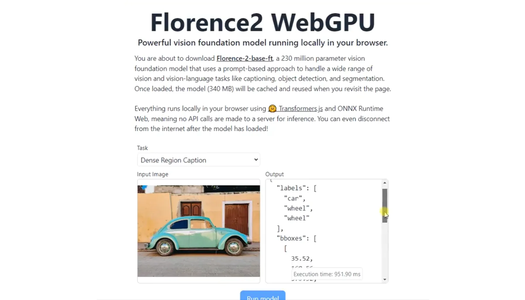 Local Browser AI with Florence-2